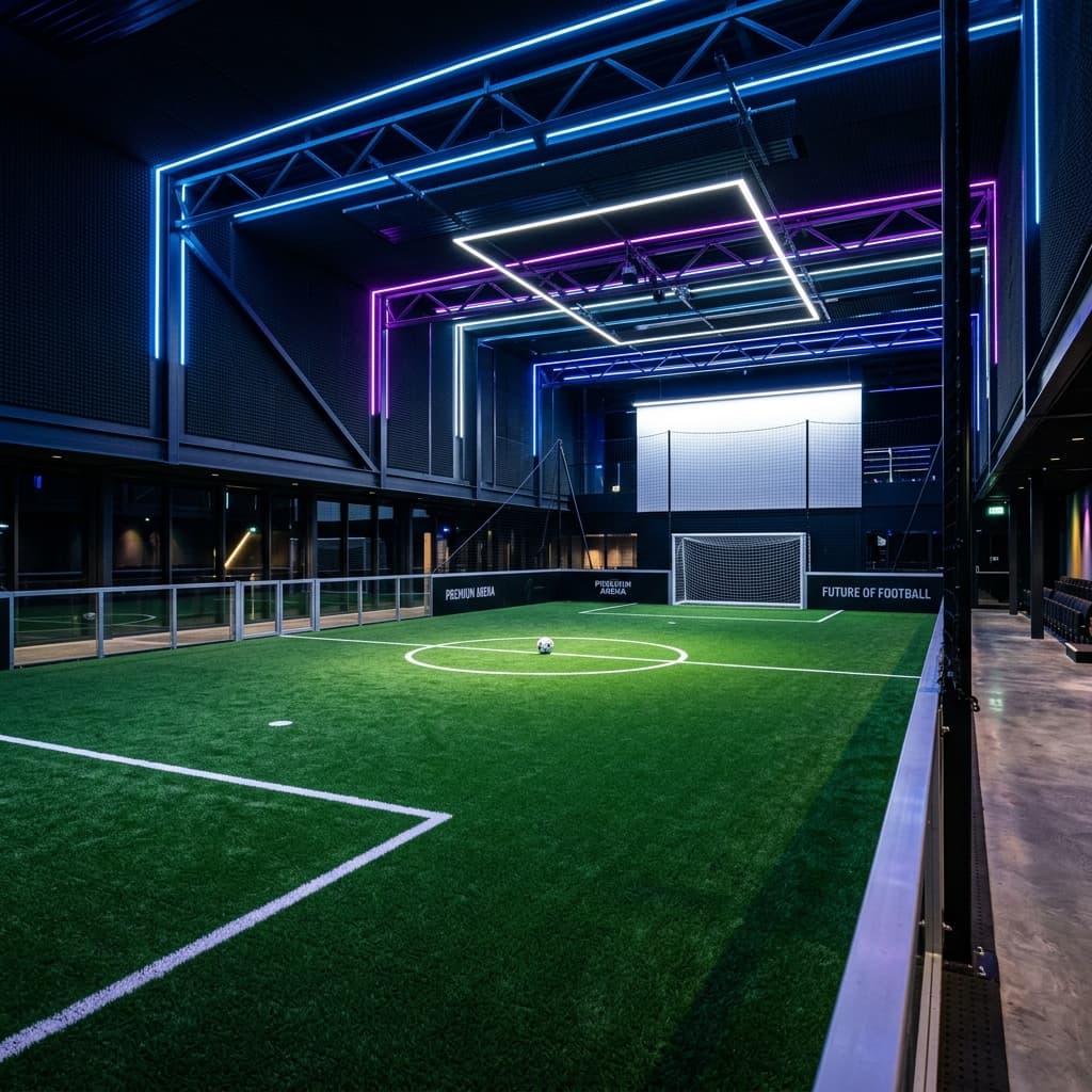 Premium indoor 5-a-side football turf